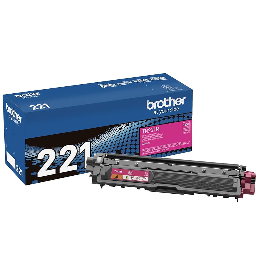 TN221 ブラック×2 マゼンタ×1 イエロー×1 Brother TN221BK | Standard-Yield Black Toner Cartridge